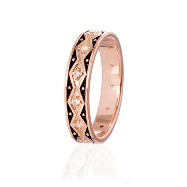 Viper Ring, Rose Gold Fashion