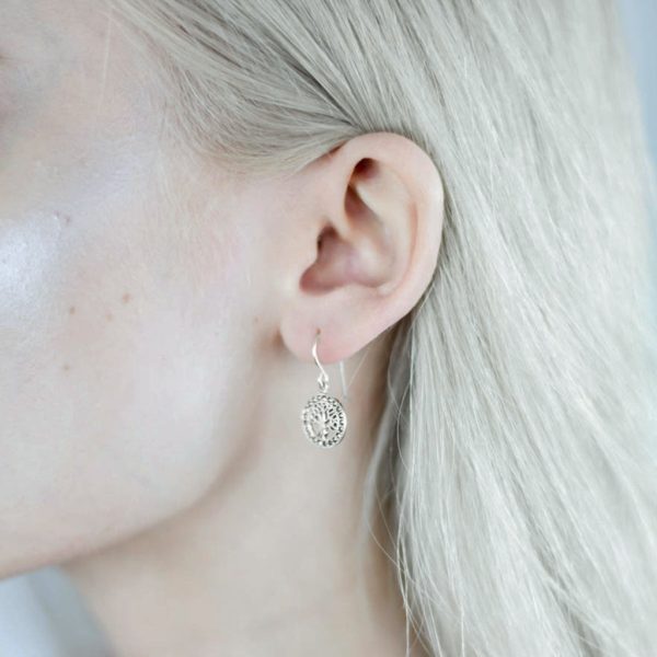 Nine Worlds Earrings, Silver Online - Image 2